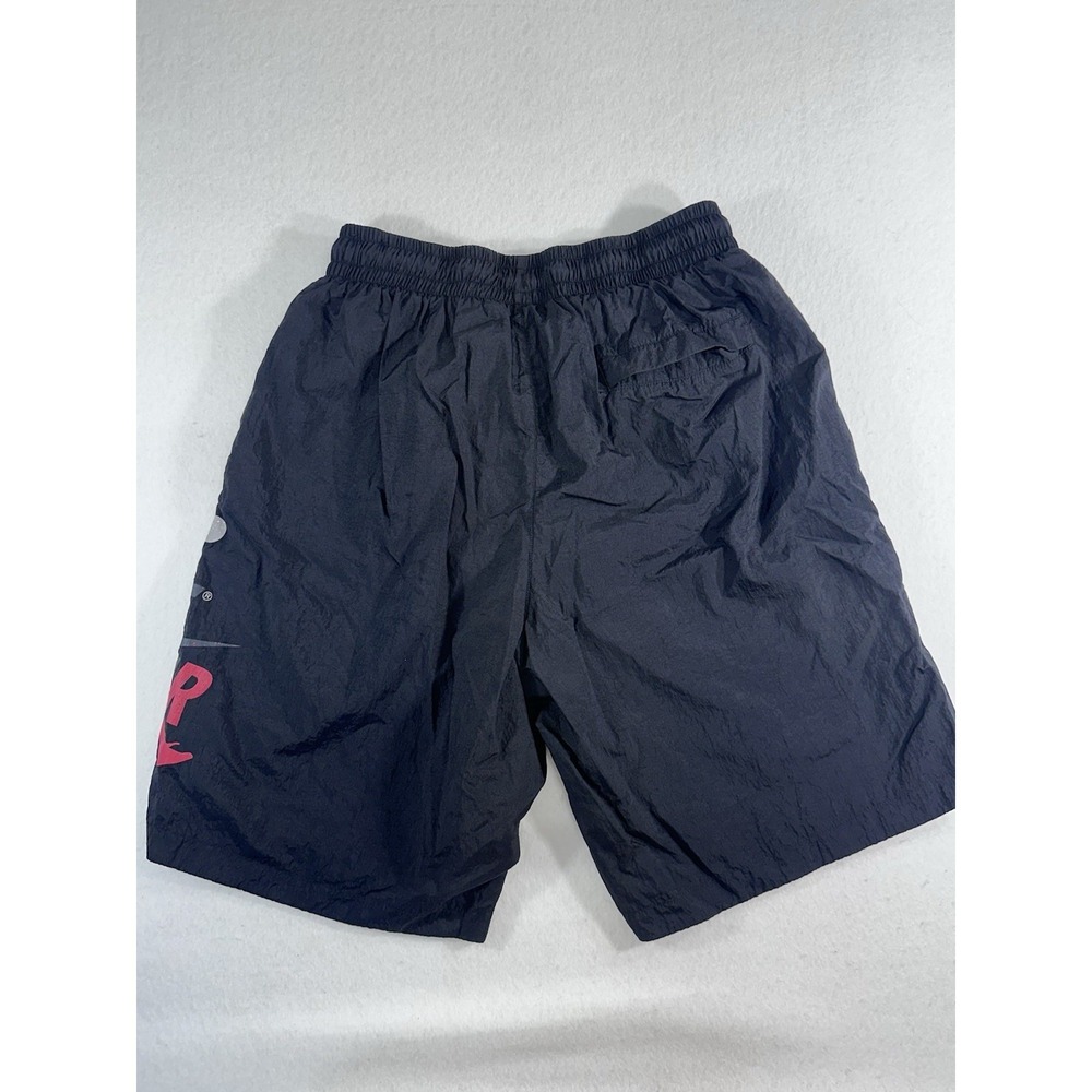 Jordan Brand Men's Black Athletic Shorts Size Large Mesh Lined Logo Print - Picture 7 of 8